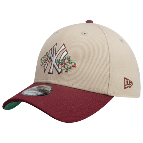 New Era Atlanta Braves  Braves 940 A Frame Chenille Pop Cap In Brown