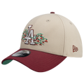 New Era Dodgers 9Forty City Element Chile Cap - New Era Multi/Light Beige