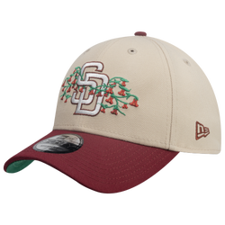 Men's - New Era Padres 9Forty City Element Chile Cap - Light Beige/Multi