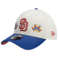 New Era Padres 9Forty City Element Colombia Cap - New Era Light Beige/Multi
