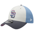 New Era Padres 9Forty City Element Guatemala Cap - New Era Pastel Blue/Multi