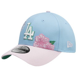 Men's - New Era Dodgers 9Forty City Element Dom Republic Cap - Pastel Blue/Multi