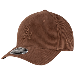 Men's - New Era Dodgers 9FORTY Cord MC Cap - Brown/Brown