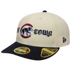 Men's - New Era Cubs 59FIFTY Coops Logo LP Cap - White/Navy