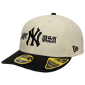 New Era Yankees 59FIFTY Coops Logo LP Cap - New Era Black/White