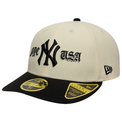 Men's - New Era Yankees 59FIFTY Coops Logo LP Cap - Black/White