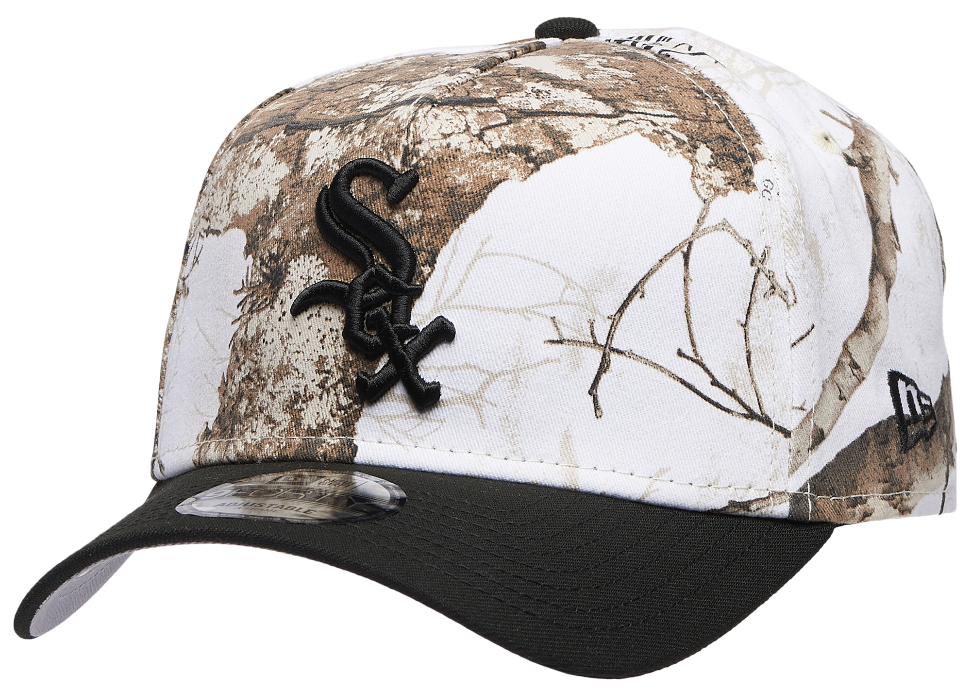 New Era White Sox 9FORTY A-Frame Snow Realtree Cap | Champs Sports