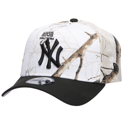 New Era New York Yankees  Yankees 9forty A-frame Snow Realtree Cap In White