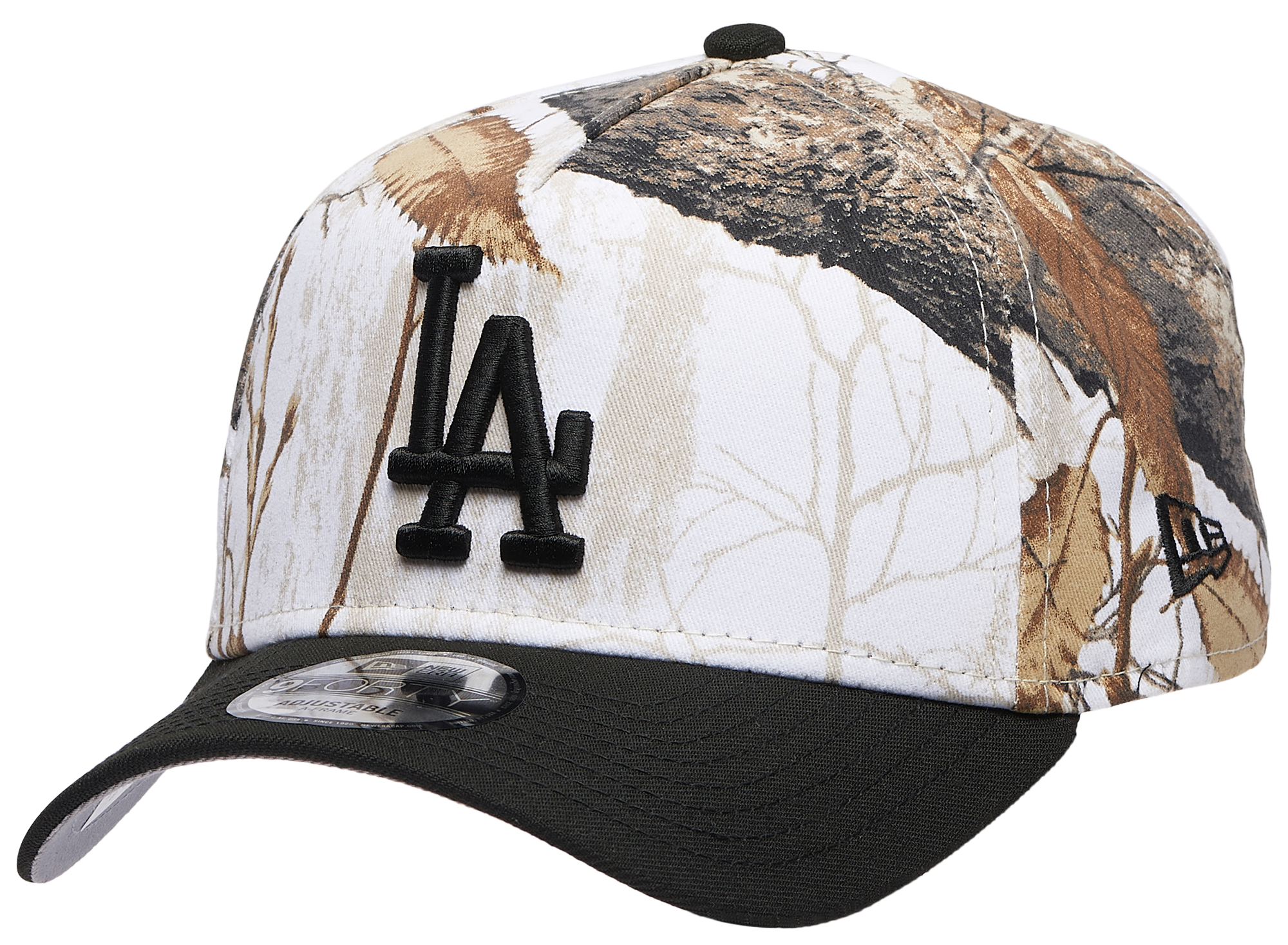 New Era Dodgers 9FORTY A-Frame Snow Realtree Cap | Champs Sports