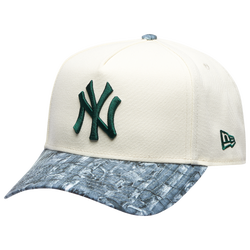 Adult - New Era Yankees 9FORTY A-Frame Tonal RT Cap - Chrome/Olive Realtree