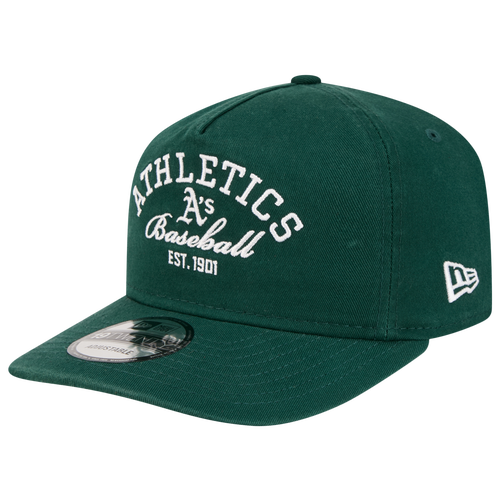 New Era Oakland Athletics  Athletics 19twenty Stacked Cap In Green