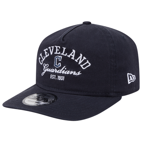 New Era Womens Cleveland Guardians Guardians 19TWENTY Stacked Cap - Adult - Navy