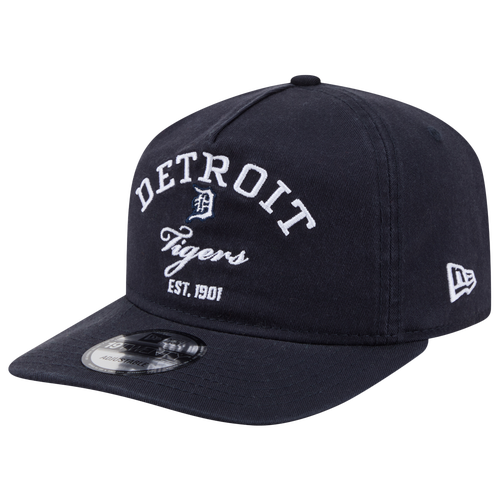 New Era Womens Detroit Tigers Tigers 19TWENTY Stacked Cap - Adult - Navy