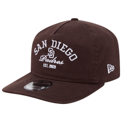 Adult - New Era Padres 19TWENTY Stacked Cap - Brown