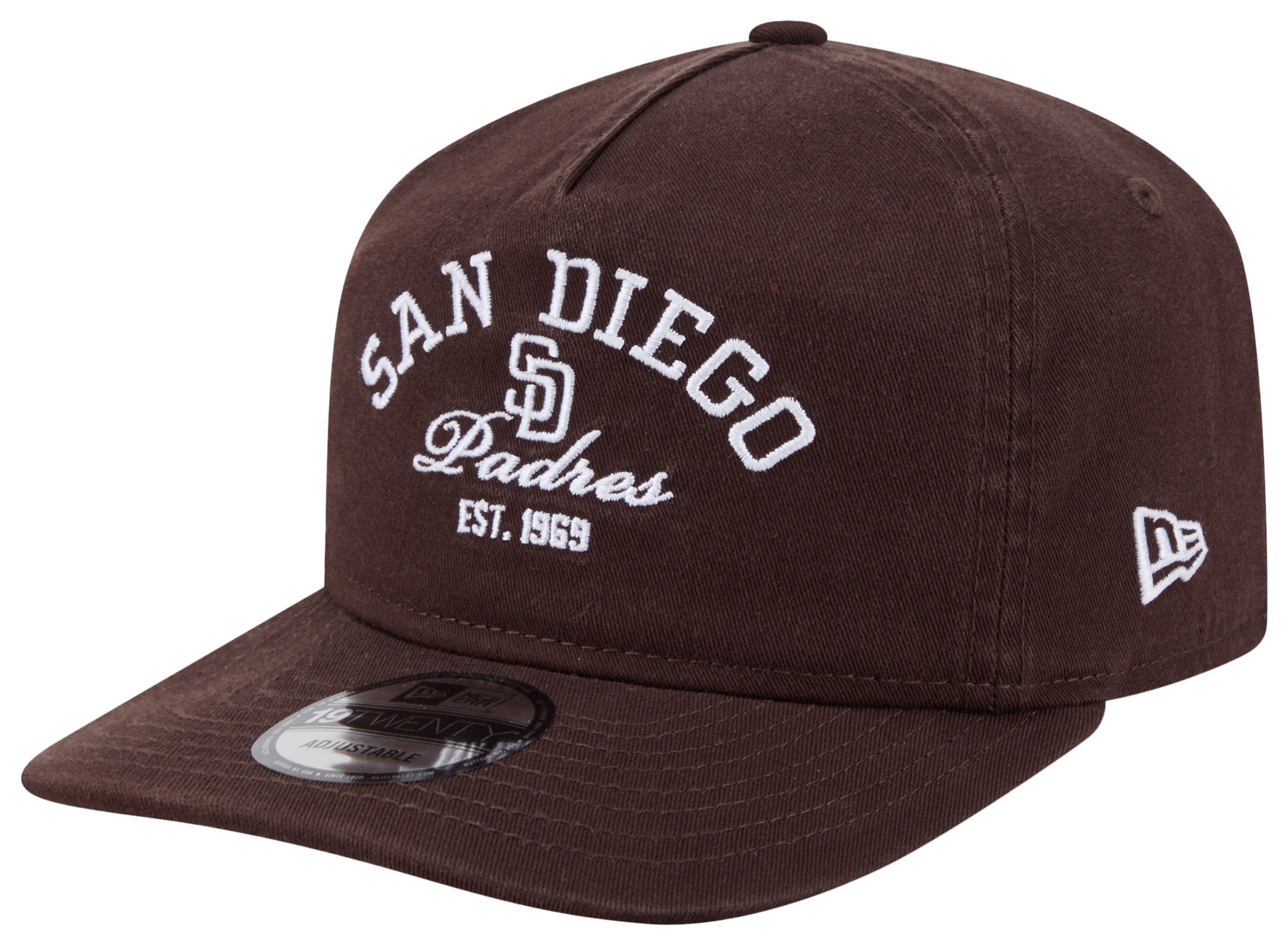 New Era Padres 19TWENTY Stacked Cap - Adult