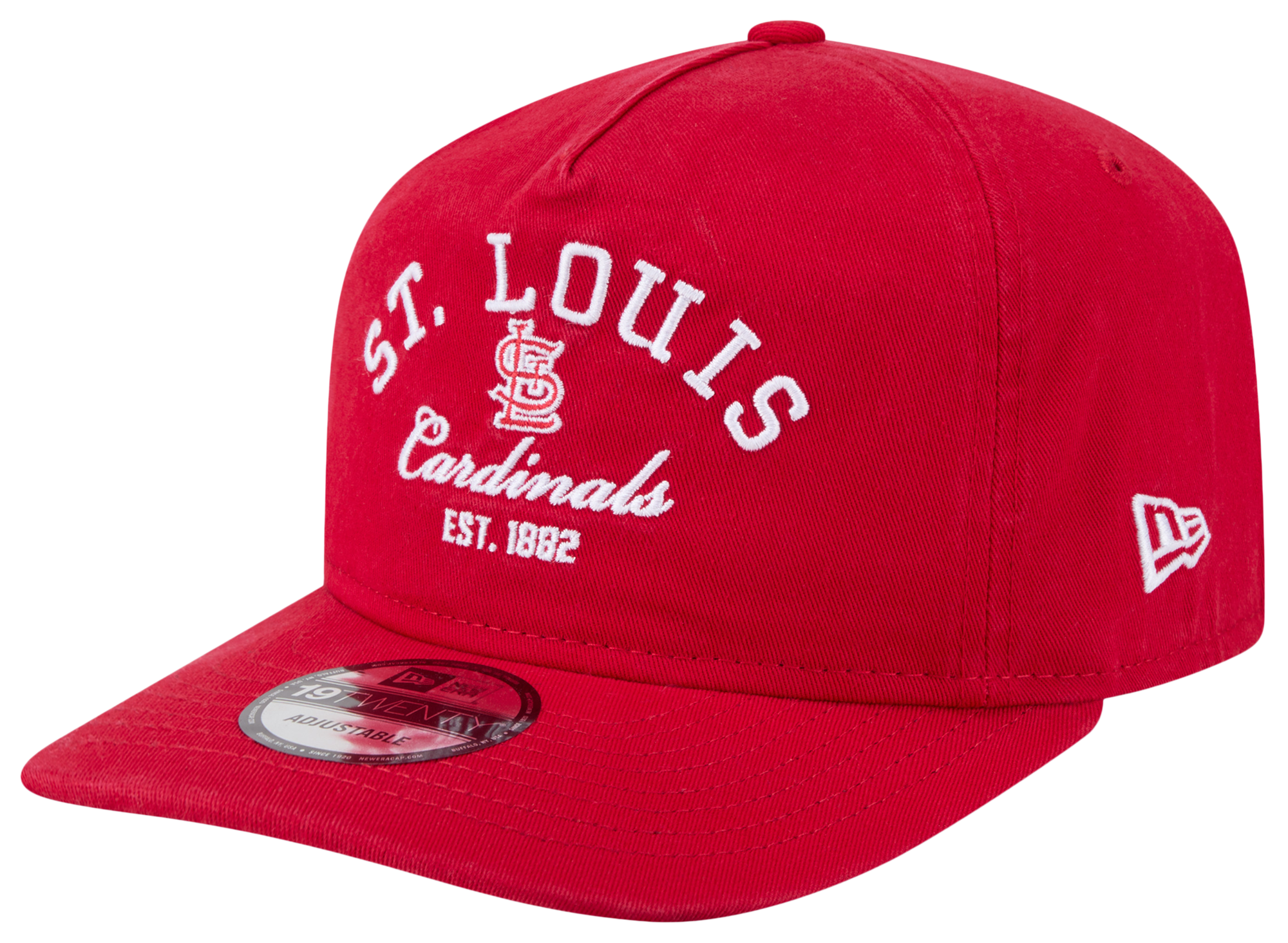 New Era Cardinals 19TWENTY Stacked Cap - Adult