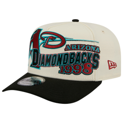 Adult - New Era Diamondbacks 9FIFTY A-Frame Classic Cap - White/Black