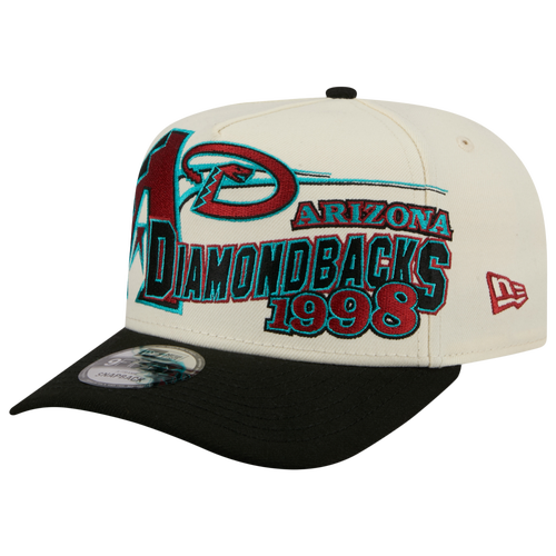 New Era Womens Arizona Diamondbacks Diamondbacks 9FIFTY A-Frame Classic Cap - Adult - White / Black
