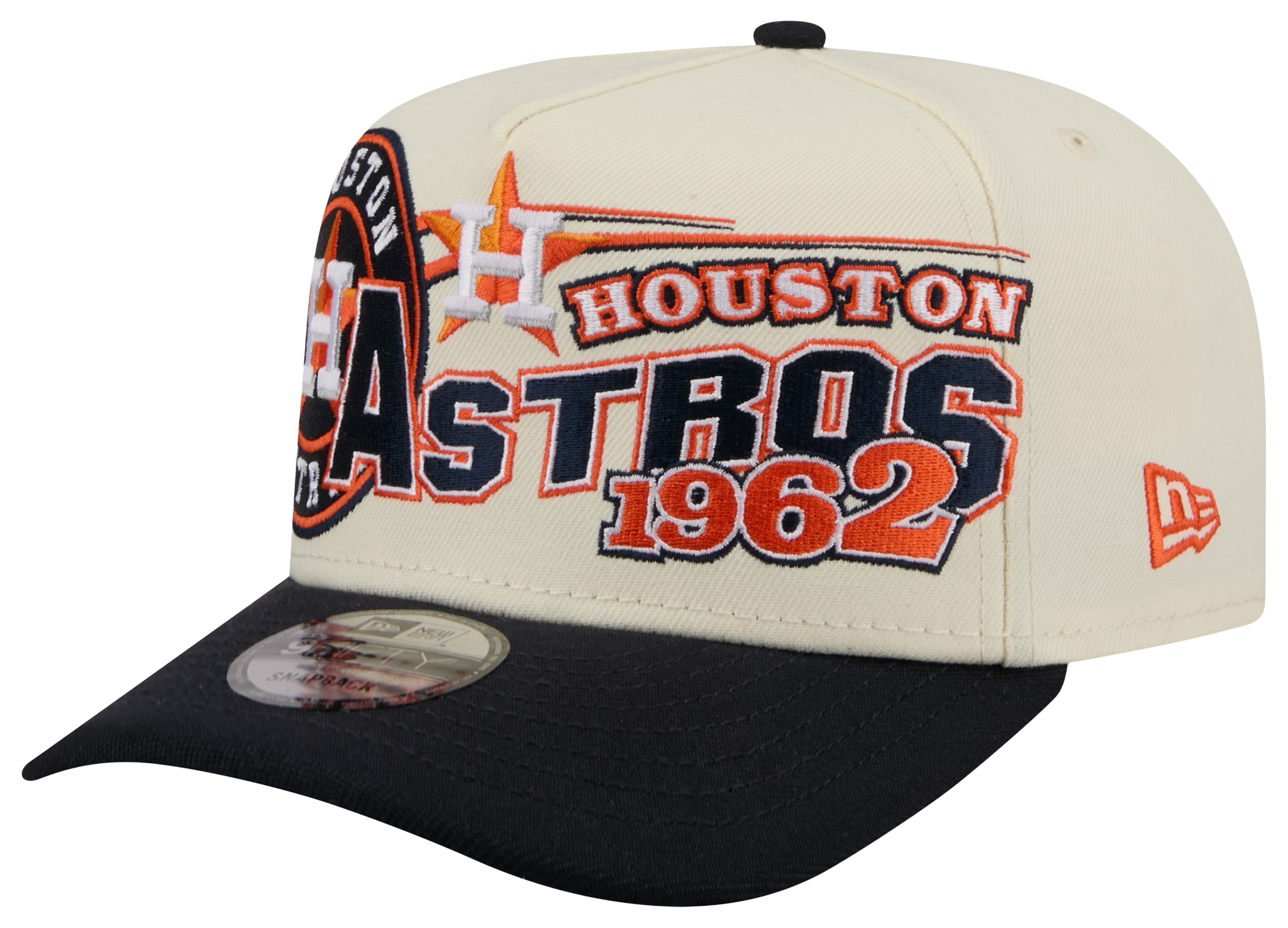New Era Astros 9FIFTY A-Frame Classic Cap - Adult
