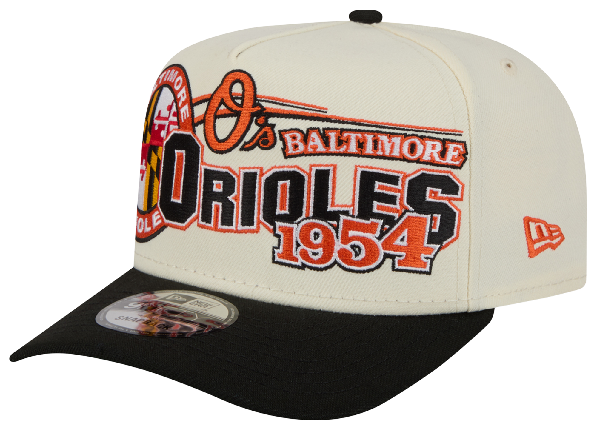 New Era Orioles 9FIFTY A-Frame Classic Cap - Adult