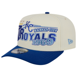 Adult - New Era Royals 9FIFTY A-Frame Classic Cap - White/Blue