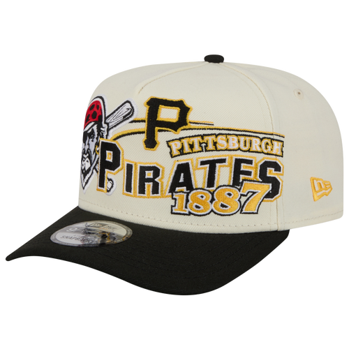 New Era Womens Pittsburgh Pirates Pirates 9FIFTY A-Frame Classic Cap - Adult - Black / White