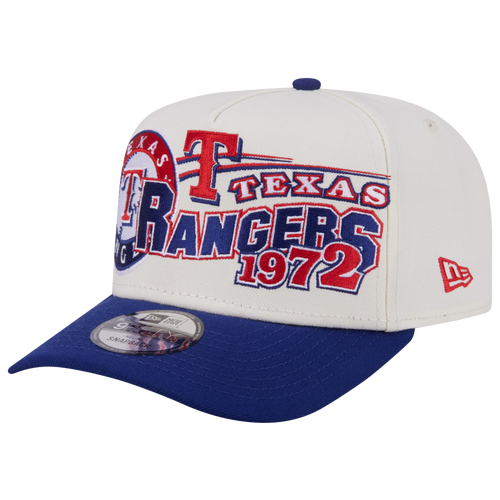 New Era Texas Rangers Rangers 9fifty A-frame Classic Cap In White/navy ...