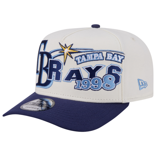 New Era Tampa Bay Rays  Rays 9fifty A-frame Classic Cap In Navy/white