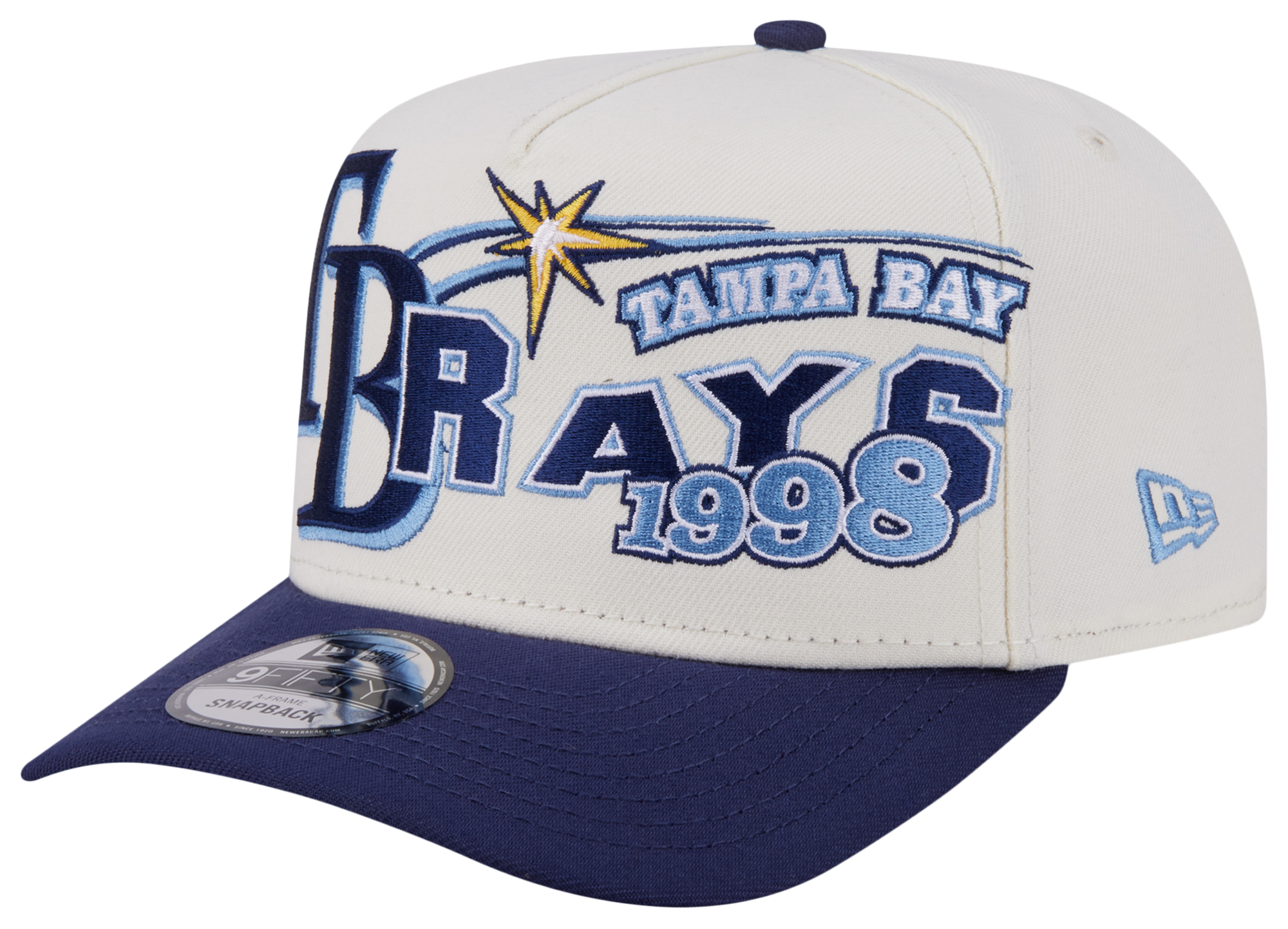 New Era Rays 9FIFTY A-Frame Classic Cap - Adult