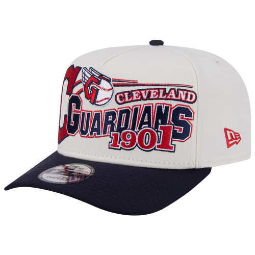 New Era Cleveland Guardians  Guardians 9fifty A-frame Classic Cap In Navy/white