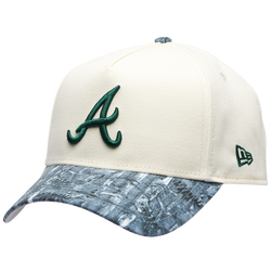 Adult - New Era Braves 9FORTY A-Frame Tonal RT Cap - Chrome/Olive Realtree