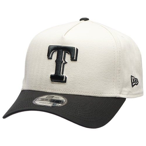 New Era Womens Texas Rangers Rangers 940AF Herringbone Cap - Adult - White / Black
