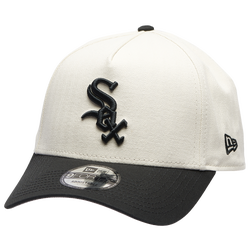 Adult - New Era White Sox 940AF Herringbone Cap - White/Black