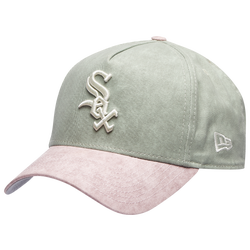 Adult - New Era White Sox 940AF Washed Cap - Green/Purple