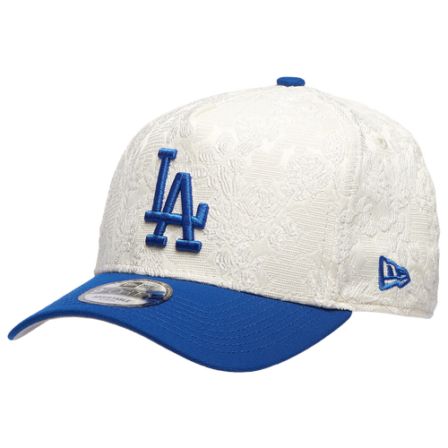 New Era Womens Los Angeles Dodgers Dodgers 940AF Botanical Cap - Adult - White / Blue