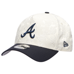 Adult - New Era Braves 940AF Botanical Cap - Navy/White