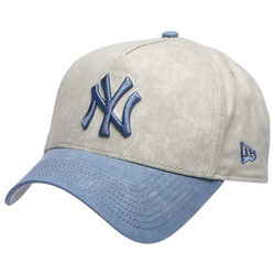 Adult - New Era Yankees 9FORTY A-Frame Washed Cap - Grey/Navy