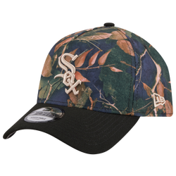 Adult - New Era White Sox 9FORTY A-Frame Leaves Cap - Multi/Blue