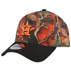 Adult - New Era Astros 9FORTY A-Frame Leaves Cap - Orange/Multi