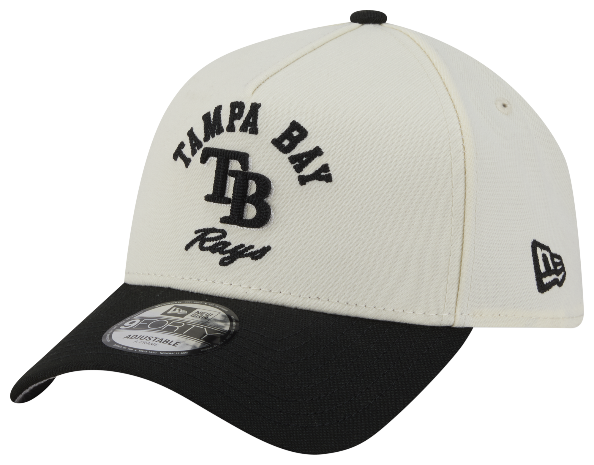 New Era Rays 9FORTY A-Frame UPSD Arch Cap - Adult