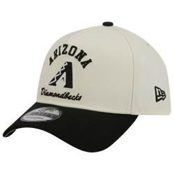 Adult - New Era Diamondbacks 9FORTY A-Frame UPSD Arch Cap - White/Black