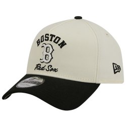 Adult - New Era Red Sox 9FORTY A-Frame UPSD Arch Cap - White/Black