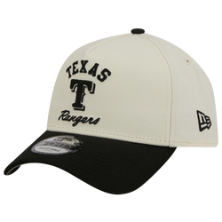 Adult - New Era Rangers 9FORTY A-Frame UPSD Arch Cap - White/Black