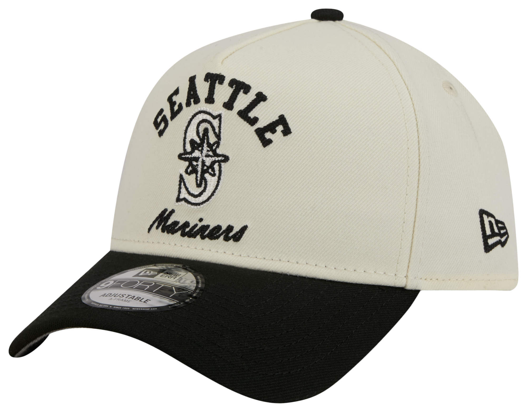 New Era Mariners 9FORTY A-Frame UPSD Arch Cap - Adult