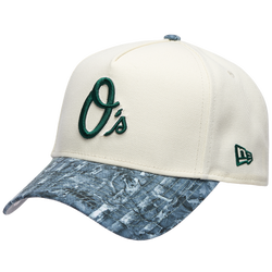 Adult - New Era Orioles 9FORTY A-Frame Tonal Realtree Cap - Chrome/Olive/Multi