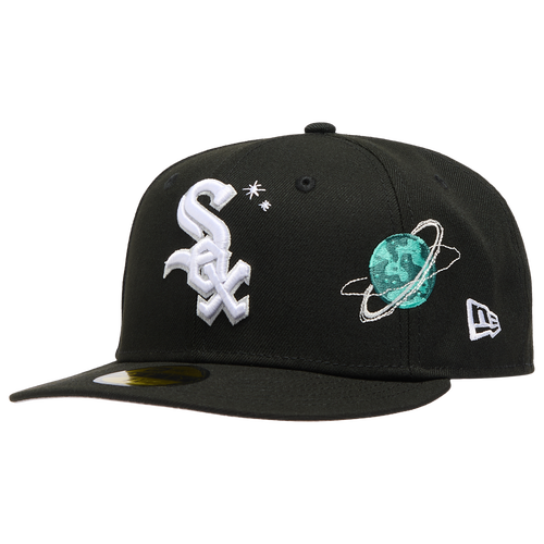 MENS - New Era White Sox Planet Icon PC Cap - Teal/Black