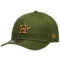 New Era Astros WS Patch 9FORTY Cap - New Era Dark Green/Gold
