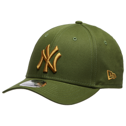 Men's - New Era Yankees WS Patch 9FORTY Cap - Gold/Dark Green