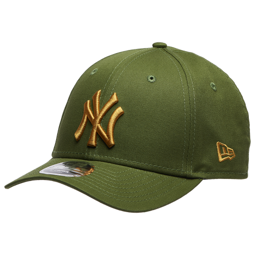  - New Era Yankees WS Patch 9FORTY Cap - Gold/Dark Green