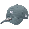 New Era Yankees Washed Mini 9TWENTY Cap - New Era Dark Grey/White
